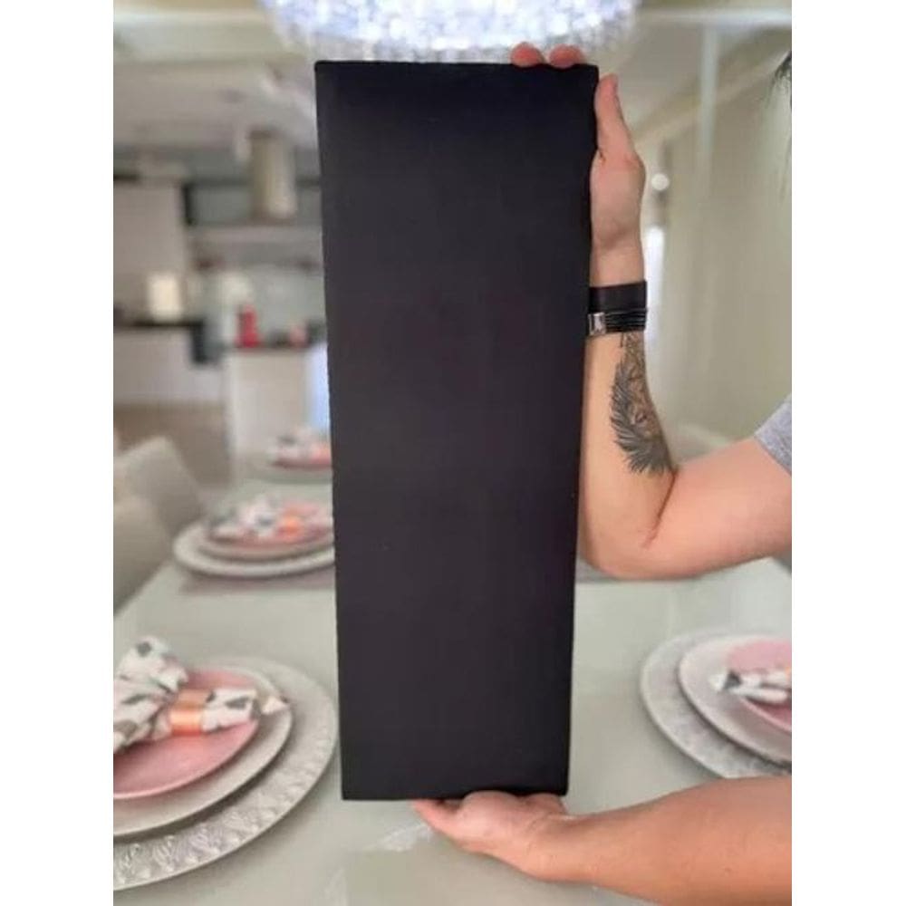 5 Módulos Placas De Cabeceira Estofada Solteiro Adesiva Preto