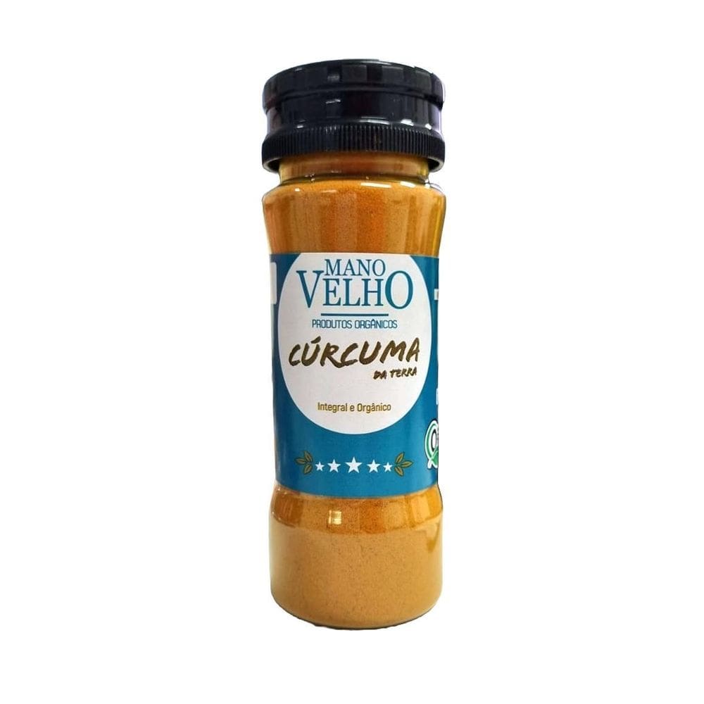 Cúrcuma Em Pó Orgânica Mano Velho 60G