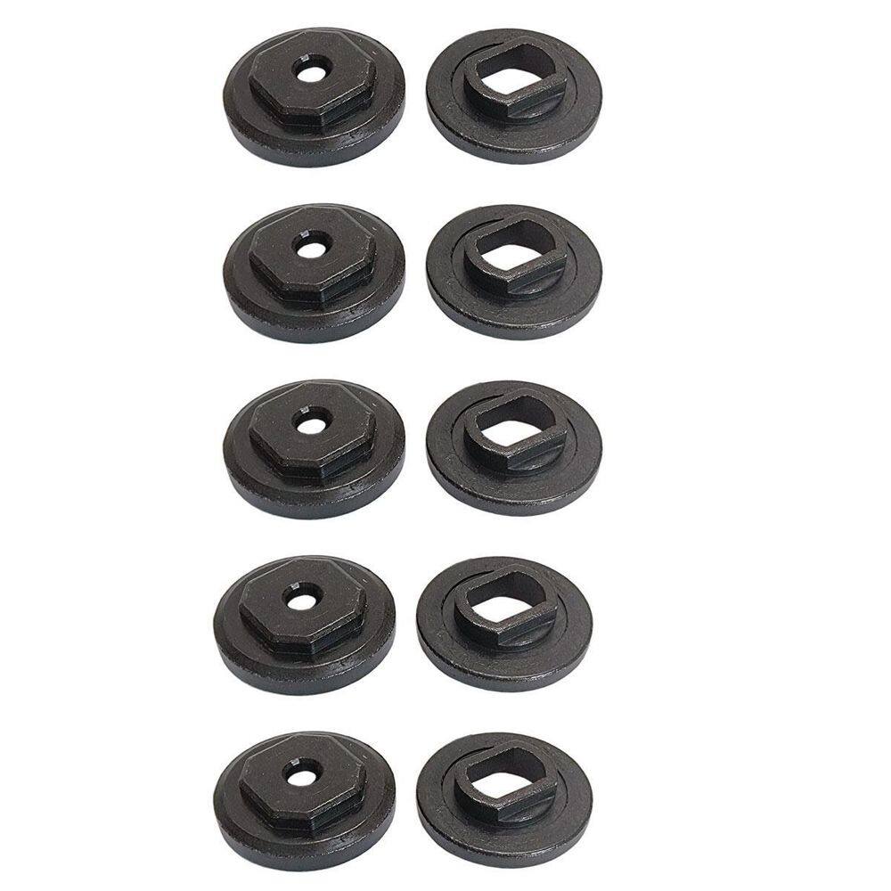 Kit 5 Flanges Interna Externa Arruela P Serra Mármore Makita