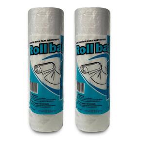 Kit 2 Bobinas Sacos Transparente Picotada 30X40 C/500 Sacos