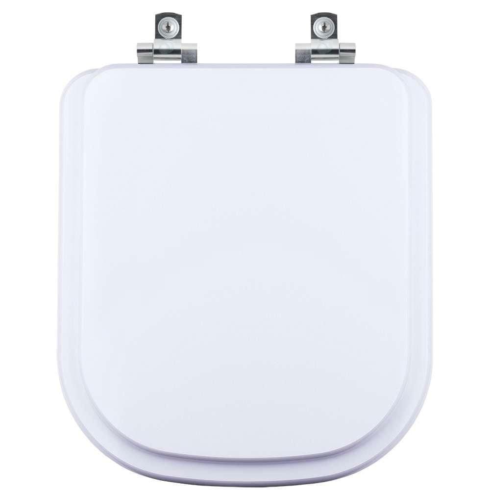 Assento Sanitário Soft Close Lyon Branco para vaso Sensea
