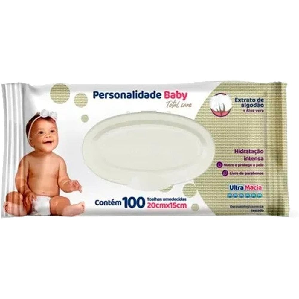Toalhas Umedecidas Personalidade Baby C/100
