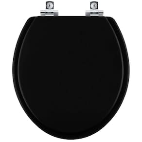 Assento Sanitário Soft Close Liberty Preto para vaso Santamarina