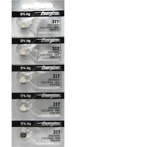 Pilha Bateria Relógio 317 Sr516Sw Energizer C/5 Un