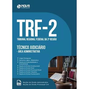 Apostila Técnico Judiciário Área Administrativa Trf 2 Região
