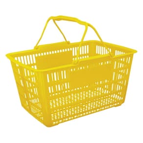 Cesta Pratica Amarela 43X31X24Cm - 224