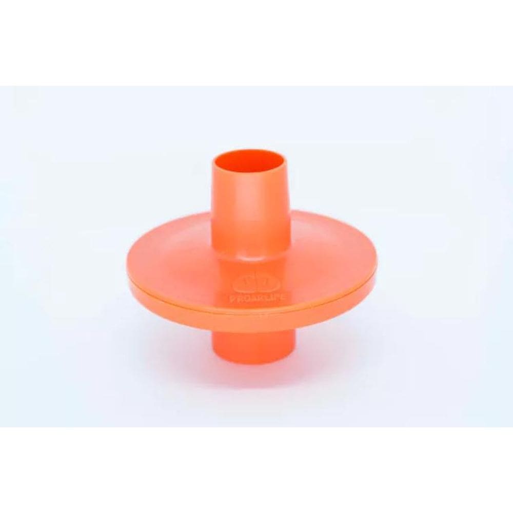 Porta Filtro Para Espirometria Proarlife Laranja