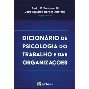 Dicionário de psicologia do trabalho e das organizações