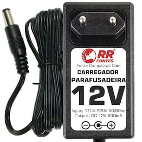 Fonte Carregador 12V Para Parafusadeira Mondial Multilaser