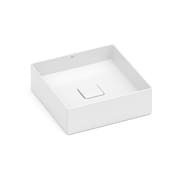 Cuba de Apoio Quadrada Sem Mesa Terra T4 Branco  Roca 35x35cm