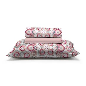 Jogo De Cama Solteiro 130 Fios Fiori - Laura  7320-3