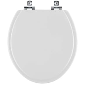Assento Sanitário Soft Close Evolution Cinza Claro para vaso Santamarina