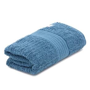 Toalha De Rosto Canelado 48 X 85 Cm - Buddemeyer Azul 1136