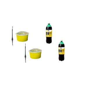 Kit 2 Armadilhas Target e 2 Atrativo Natural Papa Mosca