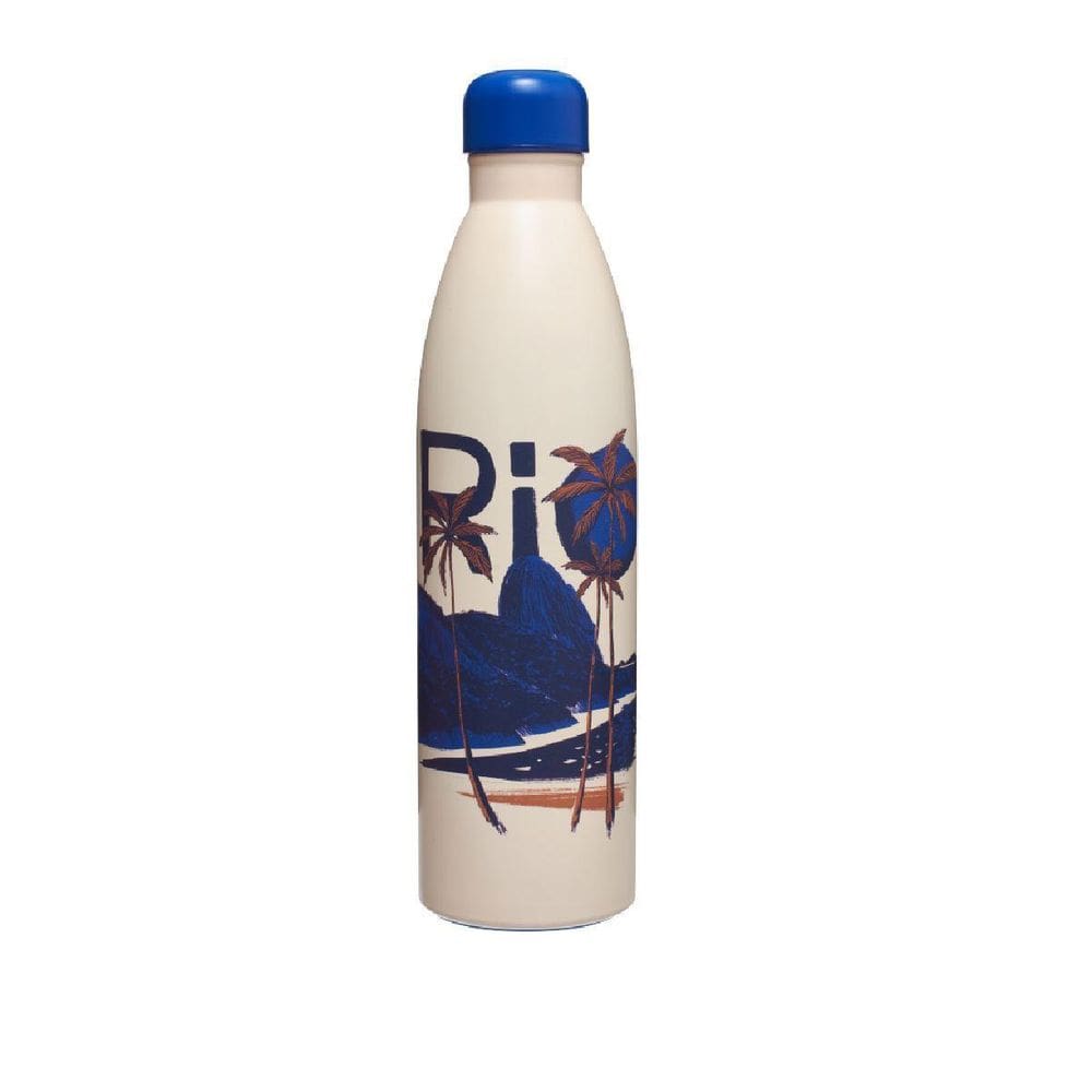 Garrafa Farm Glub 750Ml Encanto Tropical Off White