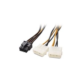 Cabo Molex Adaptador Ide Para Pci-E 8 Pin 6+2Pin