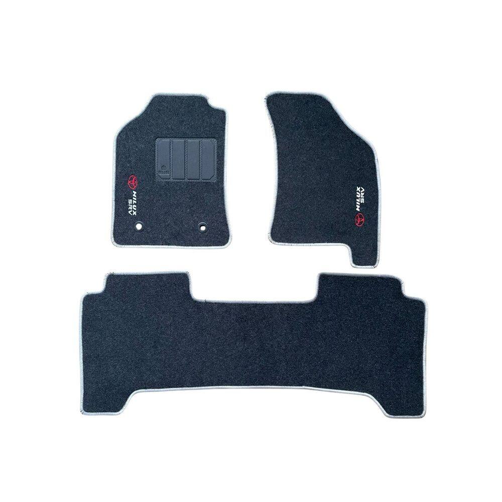Tapete Carpete 5Mm Toyota Hilux Srv 2012 2013 2014 2015
