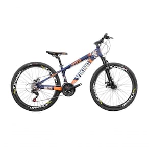 Bicicleta Viking Aro 26 Tuffx25/30 Vmaxx Freio A Disco 21v