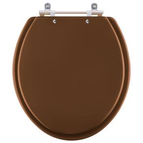 Tampa de Privada em MDF Liberty Ocre para louça Santamarina