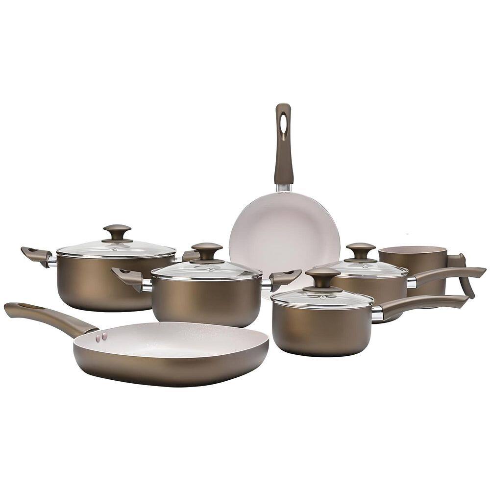 Conjunto Jogo de Panelas Antiaderente Ceramic Life Antares C/ 7 Peças