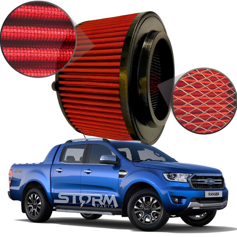 Filtro Ar Esportivo Ford Ranger 3.2 20V Diesel 2012 A 2023
