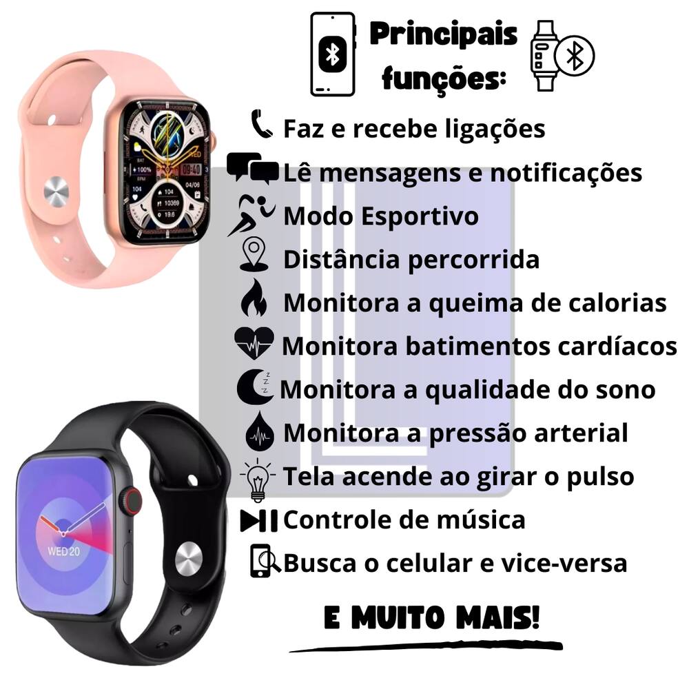 Smartwatch Watch X Amoled Serie 10 Chat | Casas Bahia
