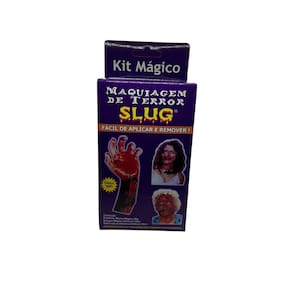 Kit Maquiagem Terror Halloween Zumbi Carnaval Cosplay