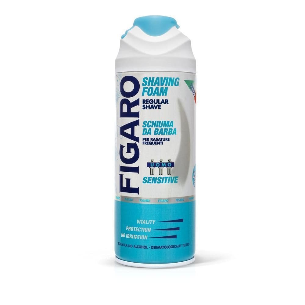 Espuma Para Barbear Sensitive - Figaro - 400 Ml