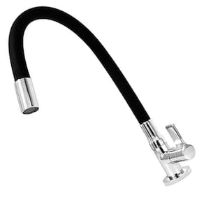 Torneira Cozinha Bica Flex Mesa Preta / Cr 7197 C71 Jed