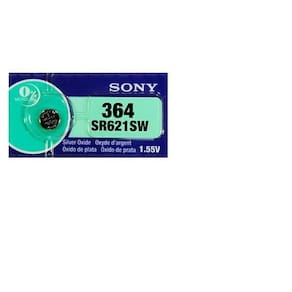 Bateria Sony 364 Botão Sr621Sw Cartela 1 Un
