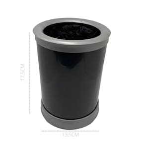 Suporte Lavador De Copos Com Fixador Ventosa Preto