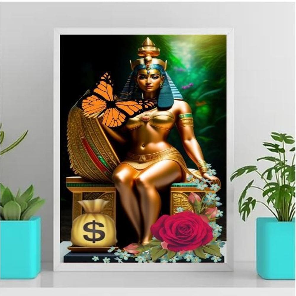 Quadro Arquétipo Cleópatra 33X24Cm