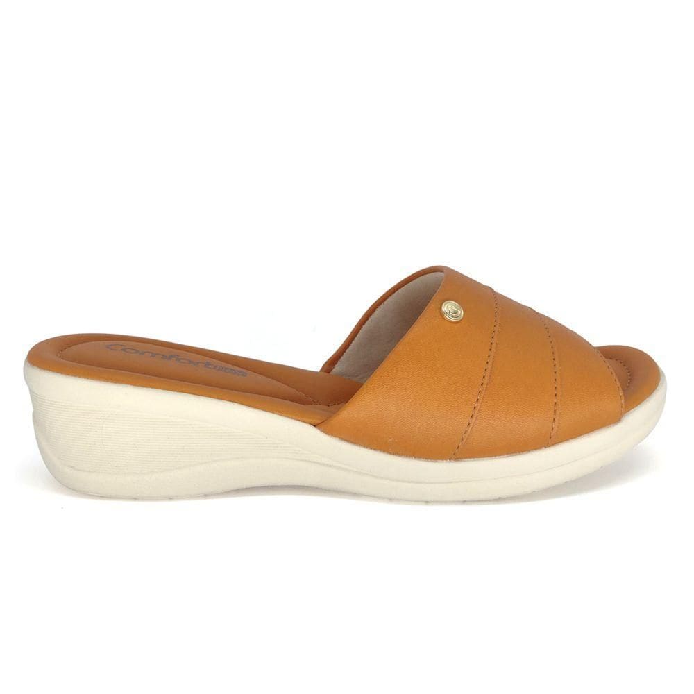Tamanco Feminino Comfortflex Anabela Conforto