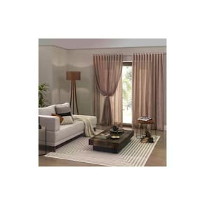 Cortina De Renda Donna 300x180 cm Pantalla Com Forro Desert