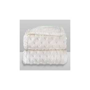 Cobertor Donna Laço Bebê Plush com Sherpa Hearts
