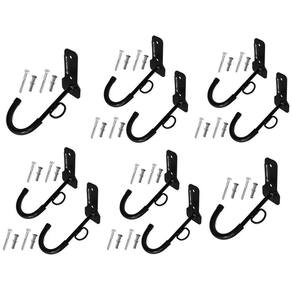 Kit 10 Suportes Vertical Bicicletario Para Bike Anel Cadeado