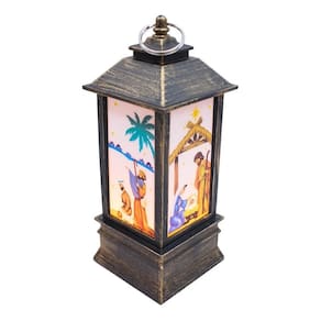 Lamparina Led Presépio Decoração Natalina Natal - 20cm