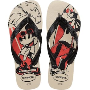 Chinelo Dedo Feminino Borracha Casual Havaianas Top Disney