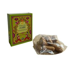 Incenso Cascata Indiano Golden Jasmine Cx Com 10 Cones
