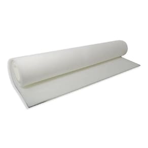 Espuma Branca Para Artesanato D28 Em Metro 1,88X0,50X3Cm