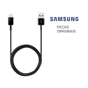 Cabo USB-C Fast Charge 80cm p/ Galaxy S22, S21, Note 10