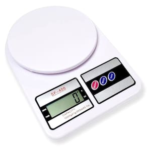 Balança Digital Cozinha 1g a 10kg Alta Precisão 23x16x3 cm