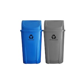 Lixeira 60,0L Coleta Seletiva Basculante C2