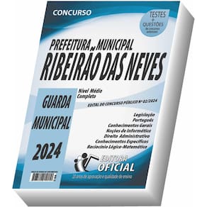 Apostila Ribeirão Das Neves - Mg - Guarda Municipal