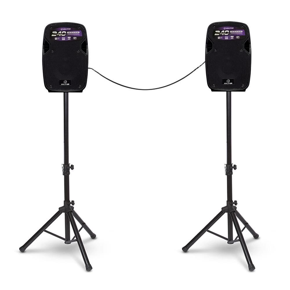 Kit Caixa Acústica Waldman Flex Kit Fk-240X 240W Com Suporte