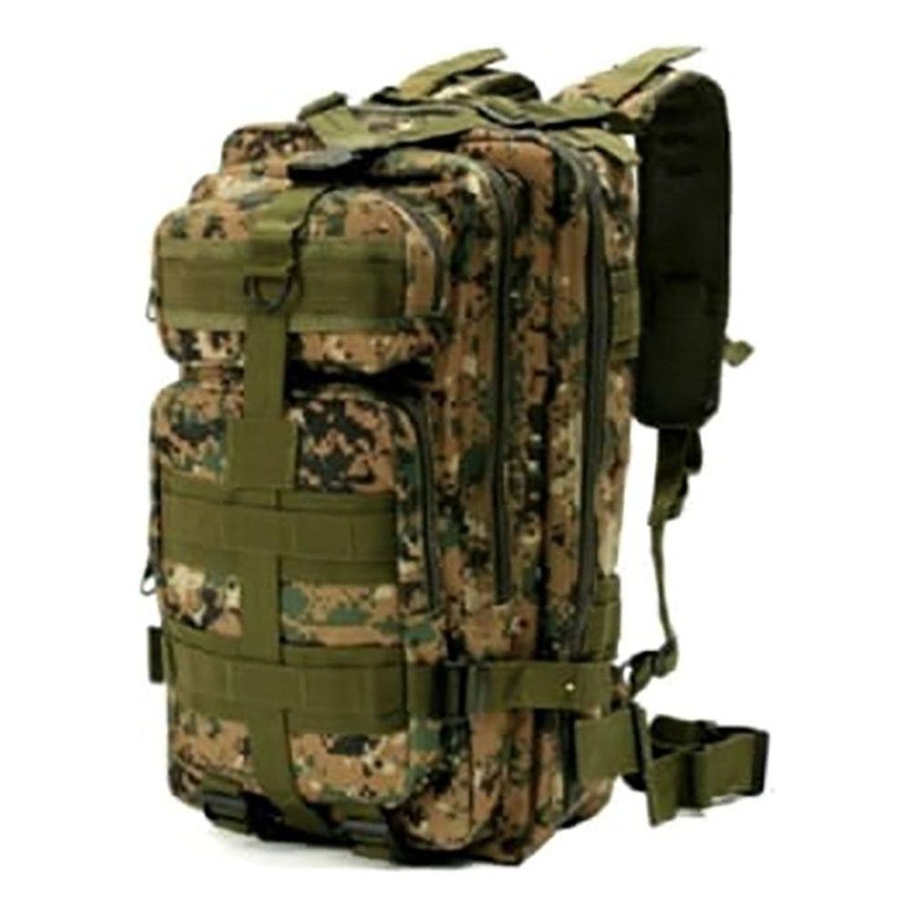 Mochila Camping 40L Militar Trilha Mc1438 Esportiva Camufla