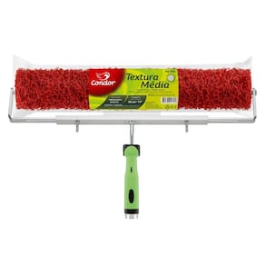 Rolo Duplo Textura Rustica Big 36Cm Com Garfo Condor 910