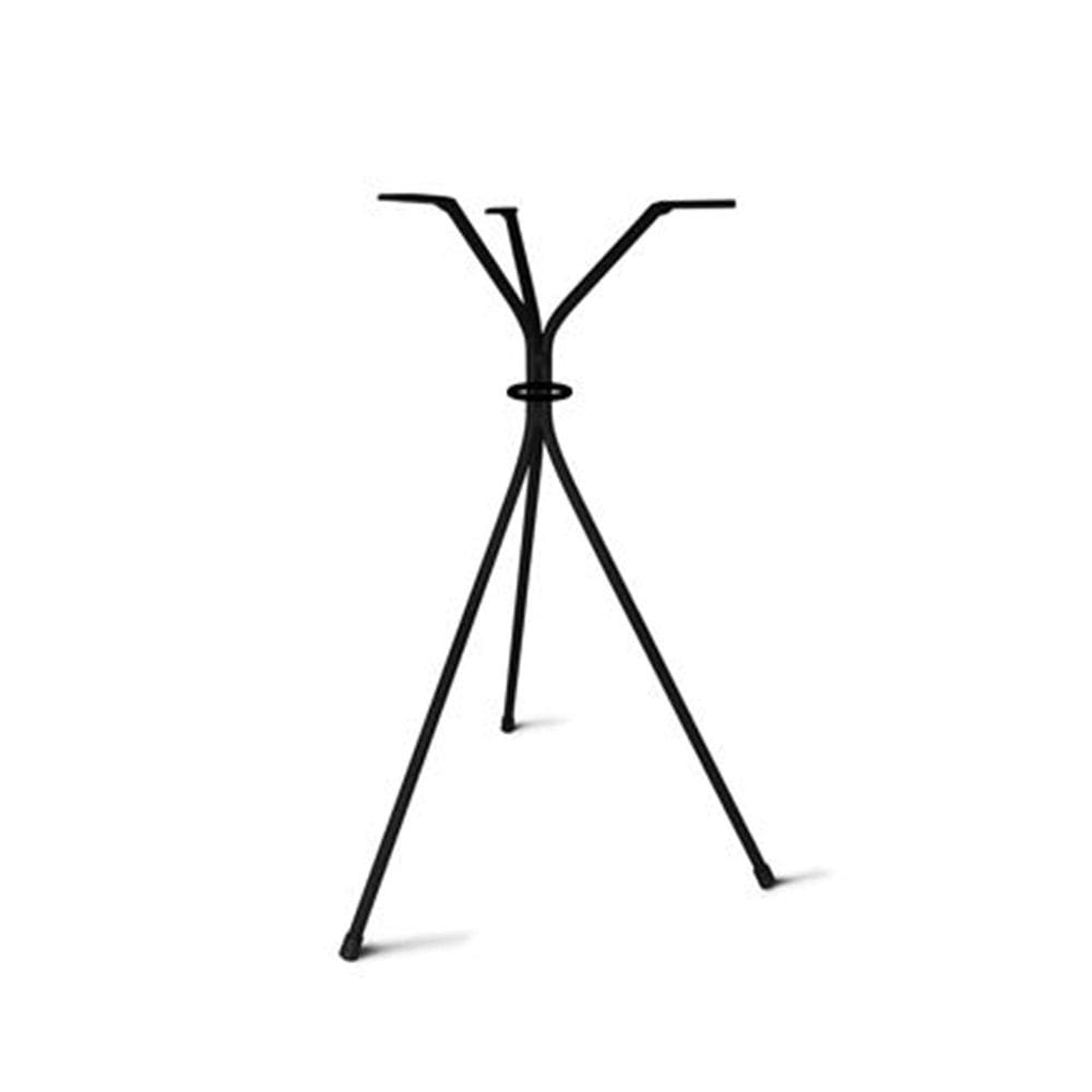 Base Tripé De Mesa Preto 60Cm Pe Mesinha Bistrô Decoração