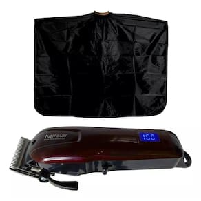 Máquina De Corte Hairstar Km-209 Capa De Corte Para Barbeiro