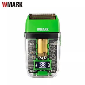 Maquina Shaver Wmark Ng 988 Pluss Barbeador Elétrico Verde